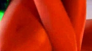 Bold Titfuck Dildo Squeezed Between Huge Tits