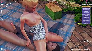 blonde bombshell gets fucked hard in intense 3d anime game action
