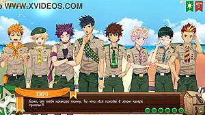 game friends discover special twink spot at camp path part 19