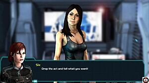 Mass Effect Parody Pt 13: Big Ass Big Tits Babe Takes Monster Cock