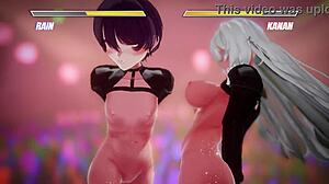 i love how these lesbat nipples battle makes me so wet