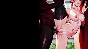 Emo redhead slut pounded by BBC BWC