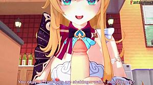 i sneak pov fun with escoffier before genshin dinner