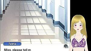 Whoa anime girl's big tits squeezed till lactating milk sprays! 🍼💦