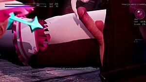 damn, alice witch femdom scenes with huge tits in heros journey gameplay