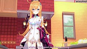 i sneak pov fun with escoffier before genshin dinner