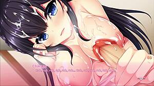 chikage's milf pussy creampie in real hentai route climax