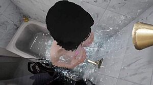 i'm fingering my big tits and pussy in sexy shower till orgasm