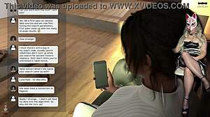 lara croft goes topless in bikini heels for outdoor masturbation