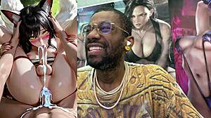 Thicc transgender bowling ball unloads cum on juicy trans girl's face in grocery store and car after hairy Asian facial