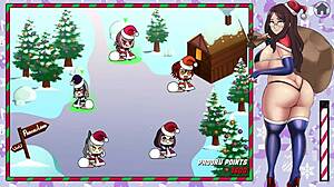 Jamal Laquari Pounds Padorus's Huge Ass with Monster BBC in Stuffed XXXmas Hentai Special