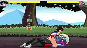 Size Fetish One X Shota Battle Delivers Intense Hentai Game Sex with Giant Cock Domination Part 2