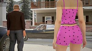 Kira busts pervs fucking fountain