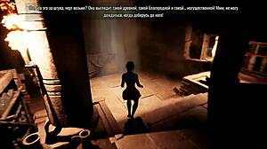 oh god lara croft anal cave challeng... hentai 3d game got me messd up