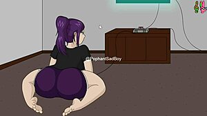 my cute neighbor gets big ass tits blowjob massage uncensored hentai anime masturbation