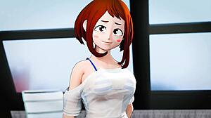 ayyteethreedee's fiery redhead hentai creation