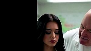 whoa, this mind control anime babe with huge tits does anal and deepthroat just how i command her