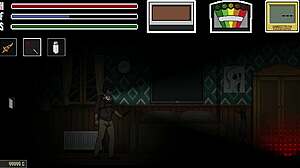 hunters capture ghost girl for giant robot anal creampie gangbang in hentai game adventure