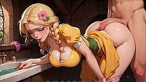 Farmer Boss Dumps Cumshot on Employee's Pink Panties in Kink Ranch Taboo