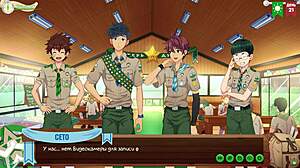 god, my game friends' camp episode 35 with that video camera and russian voice acting hits different