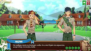 god, my game friends' camp episode 35 with that video camera and russian voice acting hits different