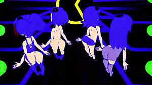 Watch Ghostdance Minus8 Full Hentai Dance Animation!