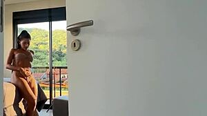 how's my husband's best friend gagging me deep on his monster cock?