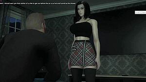 Stepsister spies stepbro jerking to innocent neighbor girl