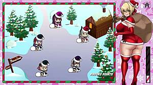 Jamal Laquari Pounds Padorus's Huge Ass with Monster BBC in Stuffed XXXmas Hentai Special