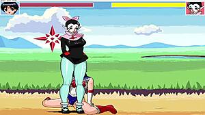 Size Fetish One X Shota Battle Delivers Intense Hentai Game Sex with Giant Cock Domination Part 2