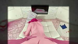 hey you gotta love pinkie pie's vr furry pony action in this ai-generated mlp redhead pov romp