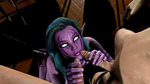 CAN TWO HARD BOYS DOUBLE PENETRATE THIS NIGHT ELF SLUT ENOUGH?