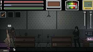 hunters capture ghost girl for giant robot anal creampie gangbang in hentai game adventure