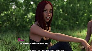 oh man i love how this cute redhead's small tits bounce in her slutty college romps every time