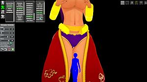 i love playing with my giantess boobs as shantae