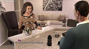 Curvy Bimbo's Lesbian Masturbation Ignites Passion in 3D Hentai Game Series Part 16