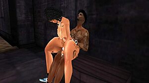 Curvy BBW Jogger Svxx Struggles with Deepthroat BBC Monster Cock