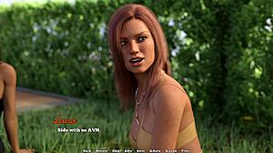 oh man i love how this cute redhead's small tits bounce in her slutty college romps every time