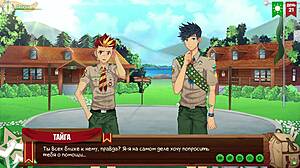 god, my game friends' camp episode 35 with that video camera and russian voice acting hits different