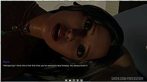 imagine sairas spooning mark hard in the dorm finally