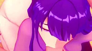 genshin impact party turns into wild ass tits creampie fiesta