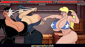 Officer Juggs' Massive Melons Bounce Wild in Hooters Police Fuck Fest!