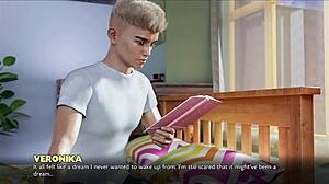 i lost the timestamps but big titty juli pushes perky piper into college cheerleader femdom fun