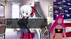 Lewdneko plays girlfriend president in steamy vtuber session part 2