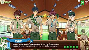 god, my game friends' camp episode 35 with that video camera and russian voice acting hits different