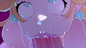 Princess Peach Swallows Super Mario Deep!