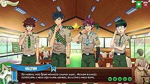 god, my game friends' camp episode 35 with that video camera and russian voice acting hits different