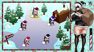 Jamal Laquari Pounds Padorus's Huge Ass with Monster BBC in Stuffed XXXmas Hentai Special