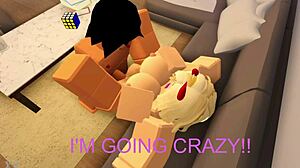 Roblox Nasty Boy Destroys Girl's Pussy And Throat Hard