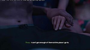 My Bimbo Dream 41 Latina Bimbo's Double Handjob in Jacuzzi Squirts Huge Loads